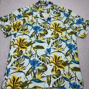 Teopical Floral Men's Shirt